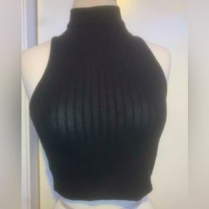 Black turtle neck